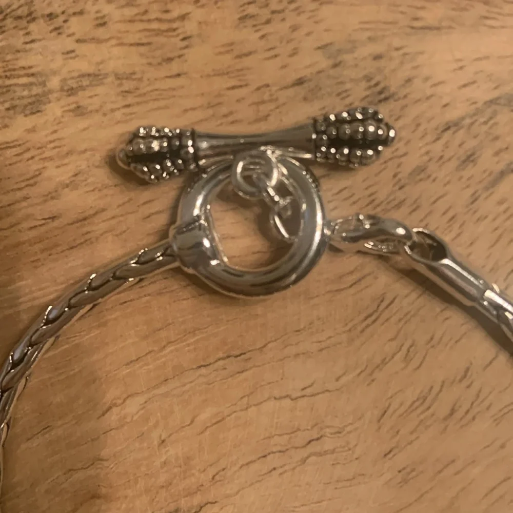 NWOT DaVinci Silver Charm Bracelet with Four Charms - Picture 6 of 14